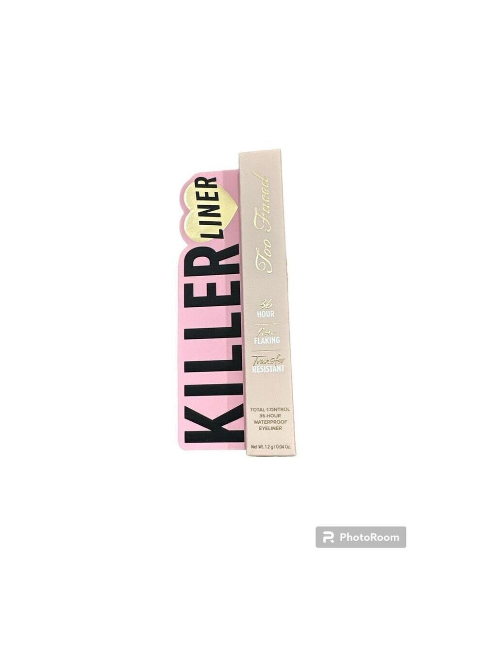 TOO FACED Killer Liner 36 Hour Waterproof Gel Eyeliner - Killer Cashmere - NIB